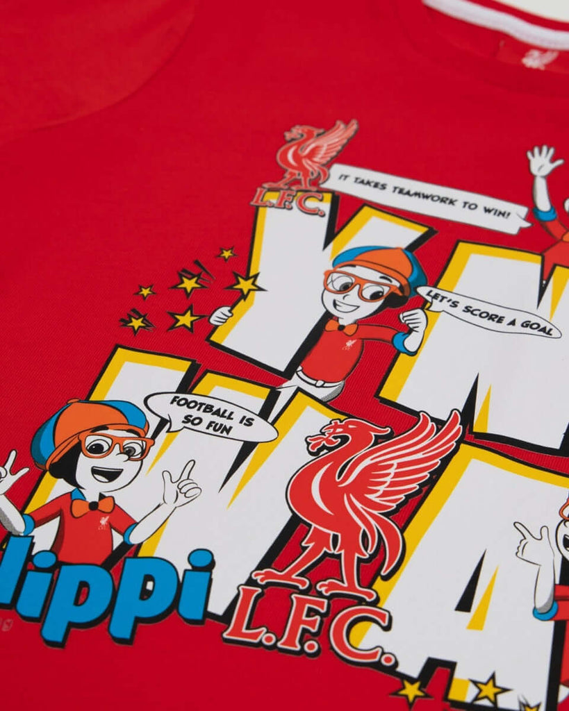 LFC Junior Blippi Tee Red Official LFC Store