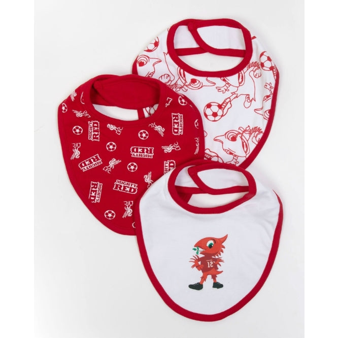 LFC Mighty Red 3pk Bibs Official LFC Store