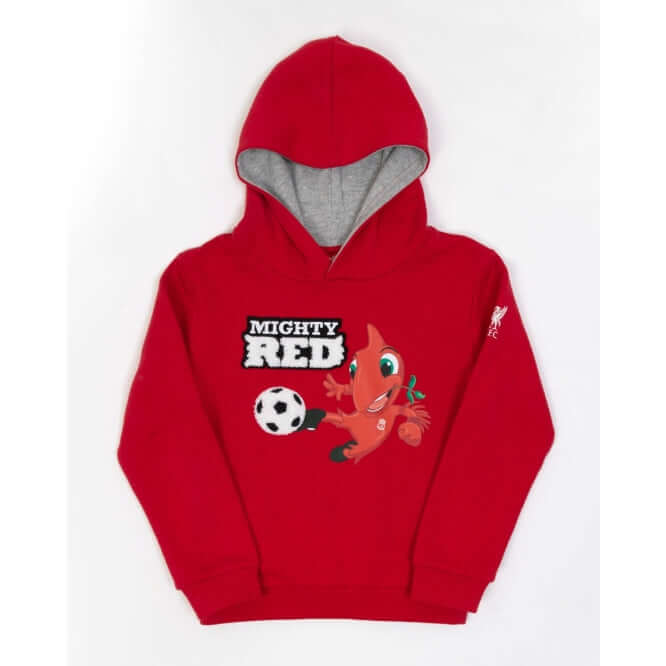 LFC Mighty Red Baby Hoody Grey Official LFC Store