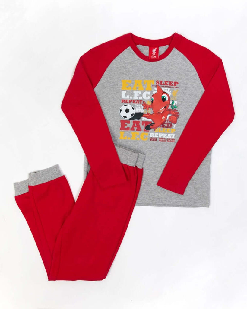 LFC Mighty Red Infants Long Pyjama Set Official LFC Store
