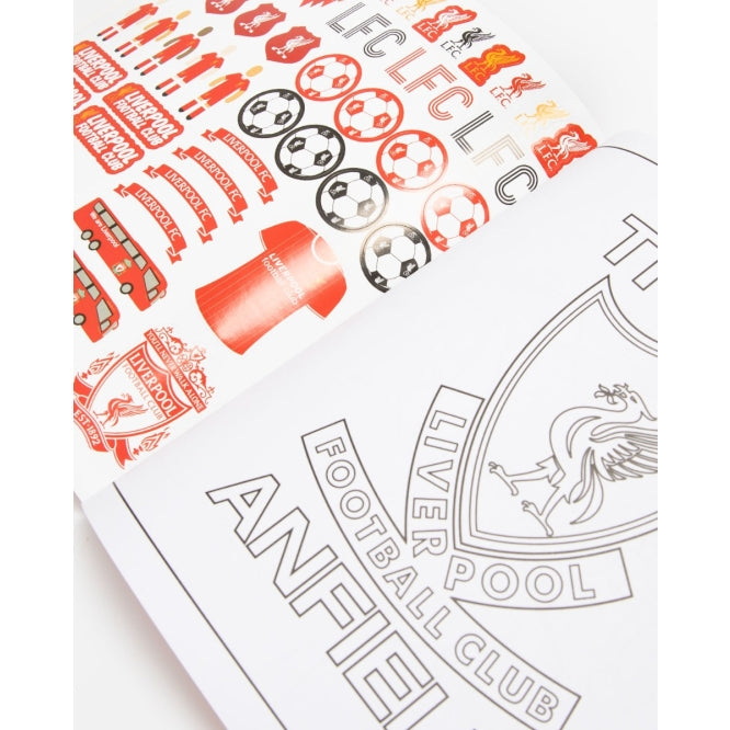 LFC Sticker & Colouring Book Official LFC Store
