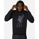 LFC Mens Liverbird Hoody Black Official LFC Store