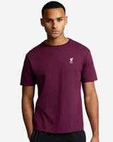 LFC Mens Liverbird Emblem Tee Cherry