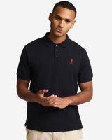 قميص بولو أسود كونينسباي للرجال من نادي ليفربول لكرة القدم