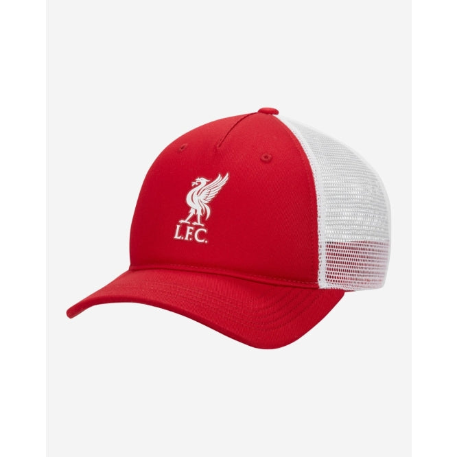 LFC Nike Adults 23/24 Rise Trucker Cap Red Official LFC Store