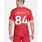 Bradley Number 4 Liverpool nike home stadium jersey 24/25 