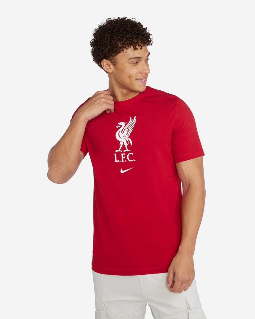 LFC Nike Mens 23/24 Crest Tee Red Official LFC Store