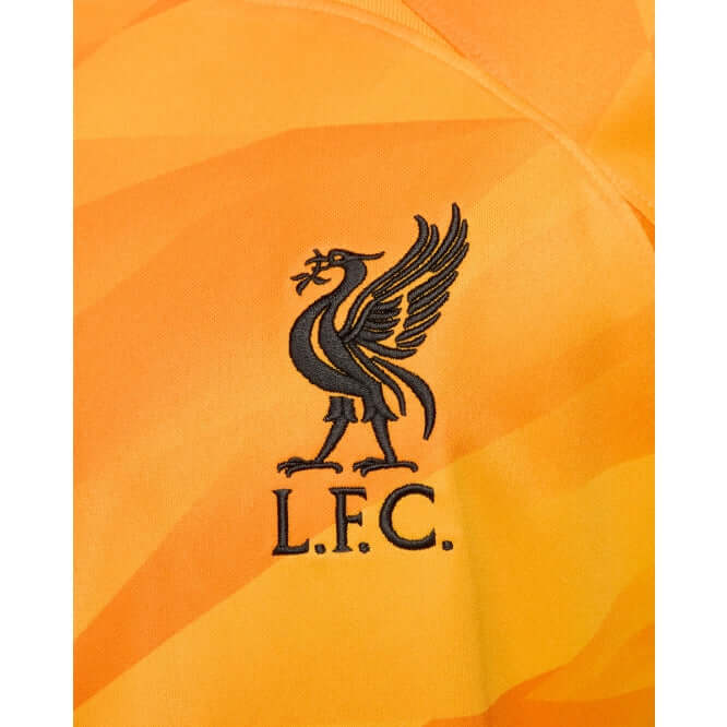 LFC Nike Mens 23/24 Orange Goalkeeper Stadium Jersey Pre-Printed Official LFC Store