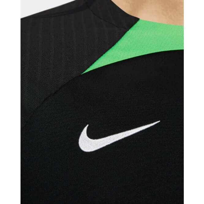 LFC Nike Mens 23/24 Short Sleeve Strike Training Top Black Official LFC Store