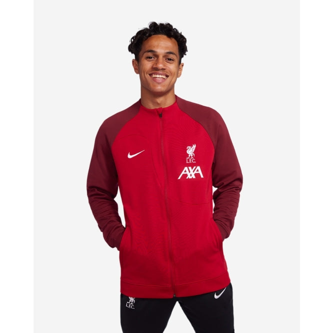 LFC Nike Mens 23/24 Home Anthem Jacket Red Official LFC Store