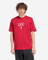 LFC adidas Mens Seasonal Graphic Tee Red