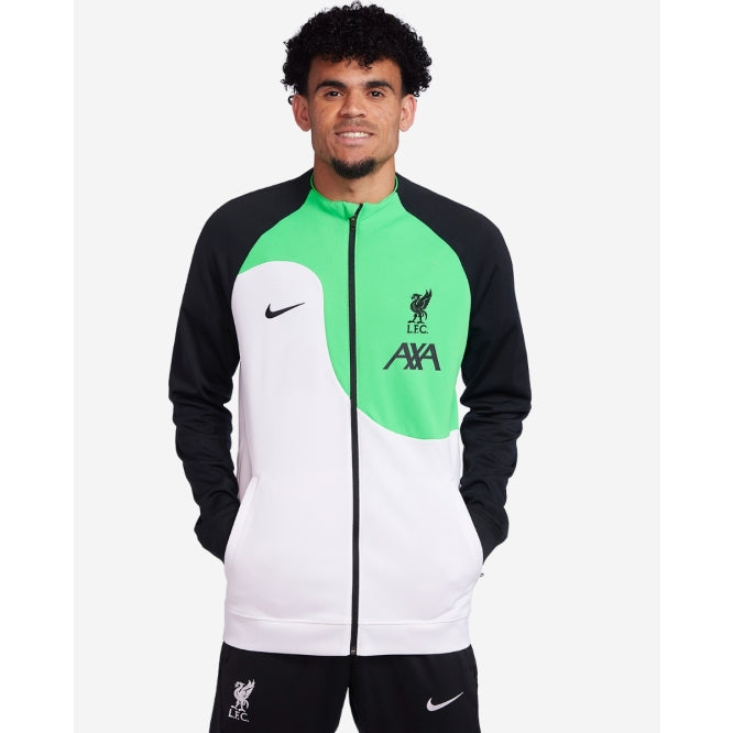 LFC Nike Mens 23/24 All Weather Anthem Jacket White Official LFC Store