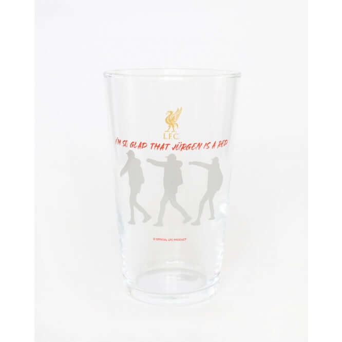 LFC I'm So Glad Pint Glass Official LFC Store