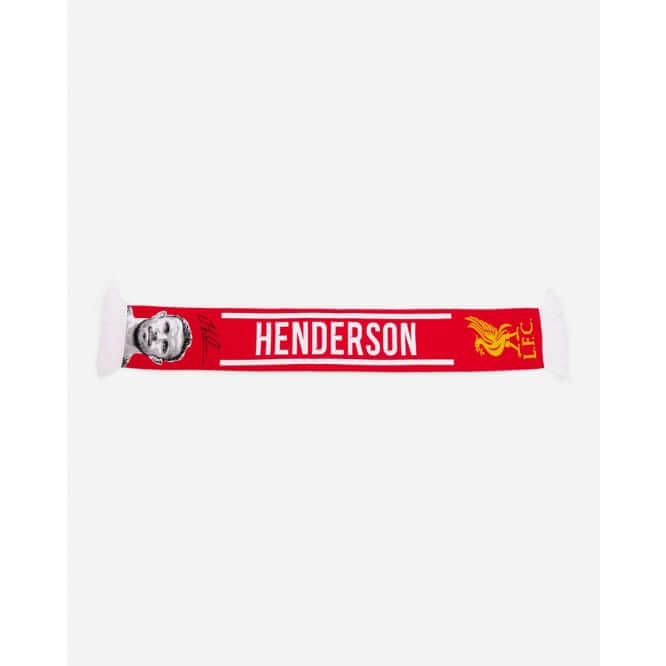 LFC Jordan Henderson Player Scarf Official LFC Store