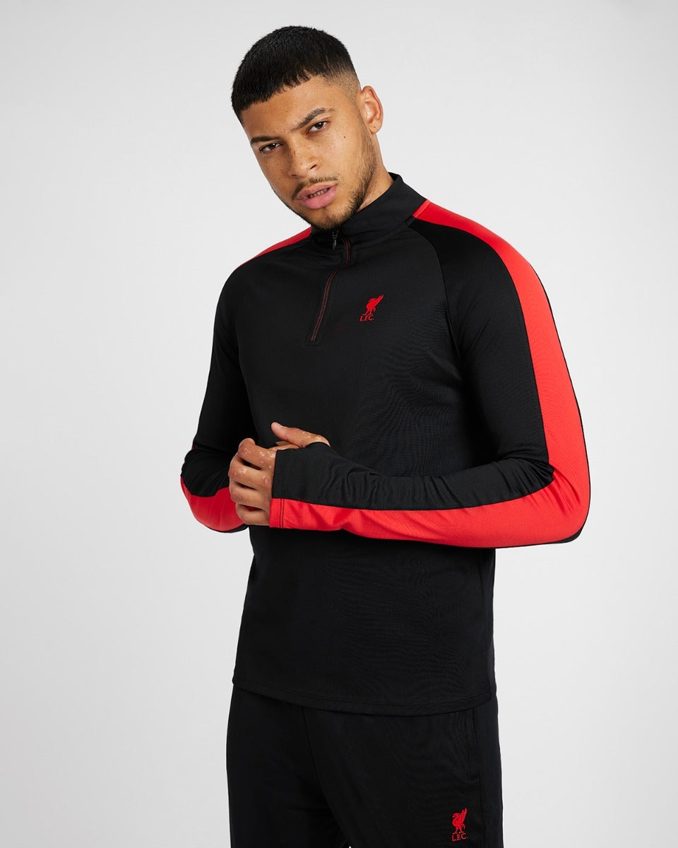 Fleece Jacket Liverpool Fc Quarter Zip LFC Mens Quarter Zip Top