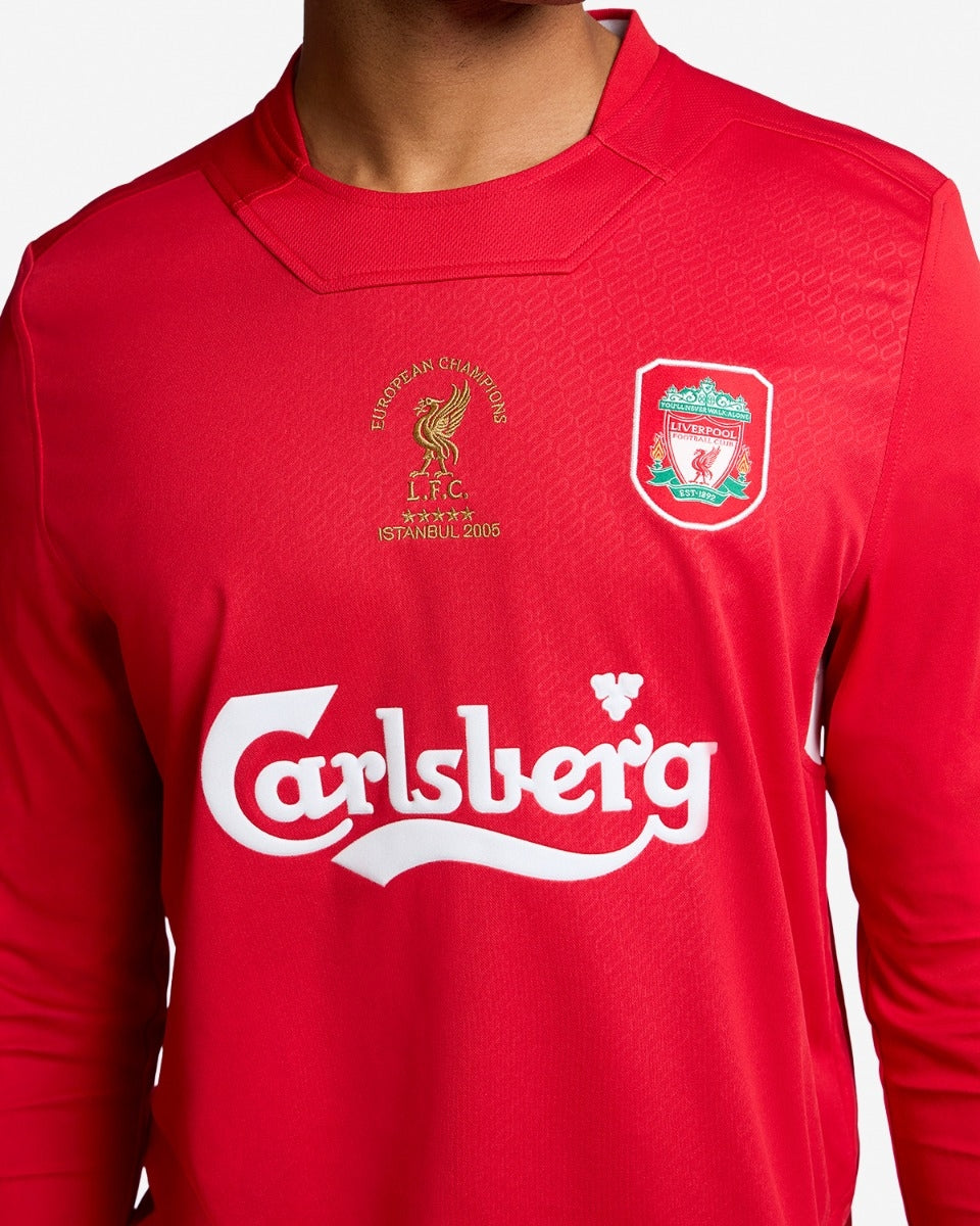 ウェア Liverpool FC 2005 ISTANBUL  SHIRT LFC Mens Retro 2005 Istanbul Long Sleeve Shirt | Liverpool FC Store