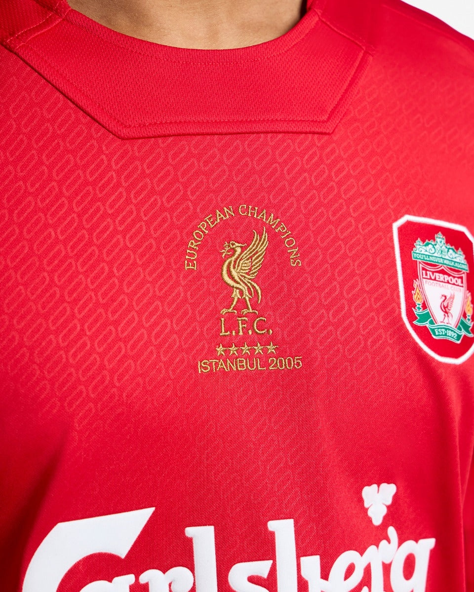LFC Mens Retro 2005 Istanbul Long Sleeve Shirt | Liverpool FC Store