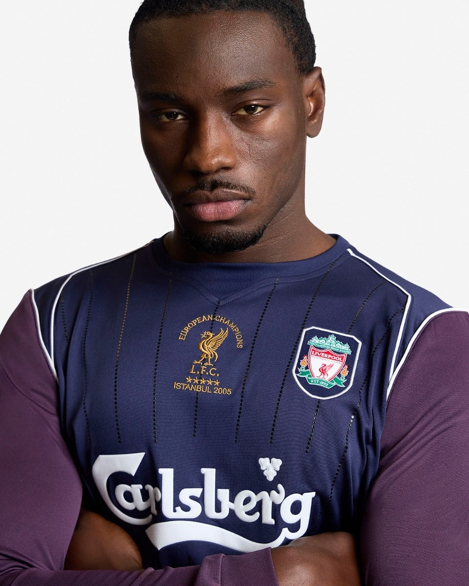 LFC Mens Retro 2005 Istanbul Long Sleeve Goalkeeper Jersey