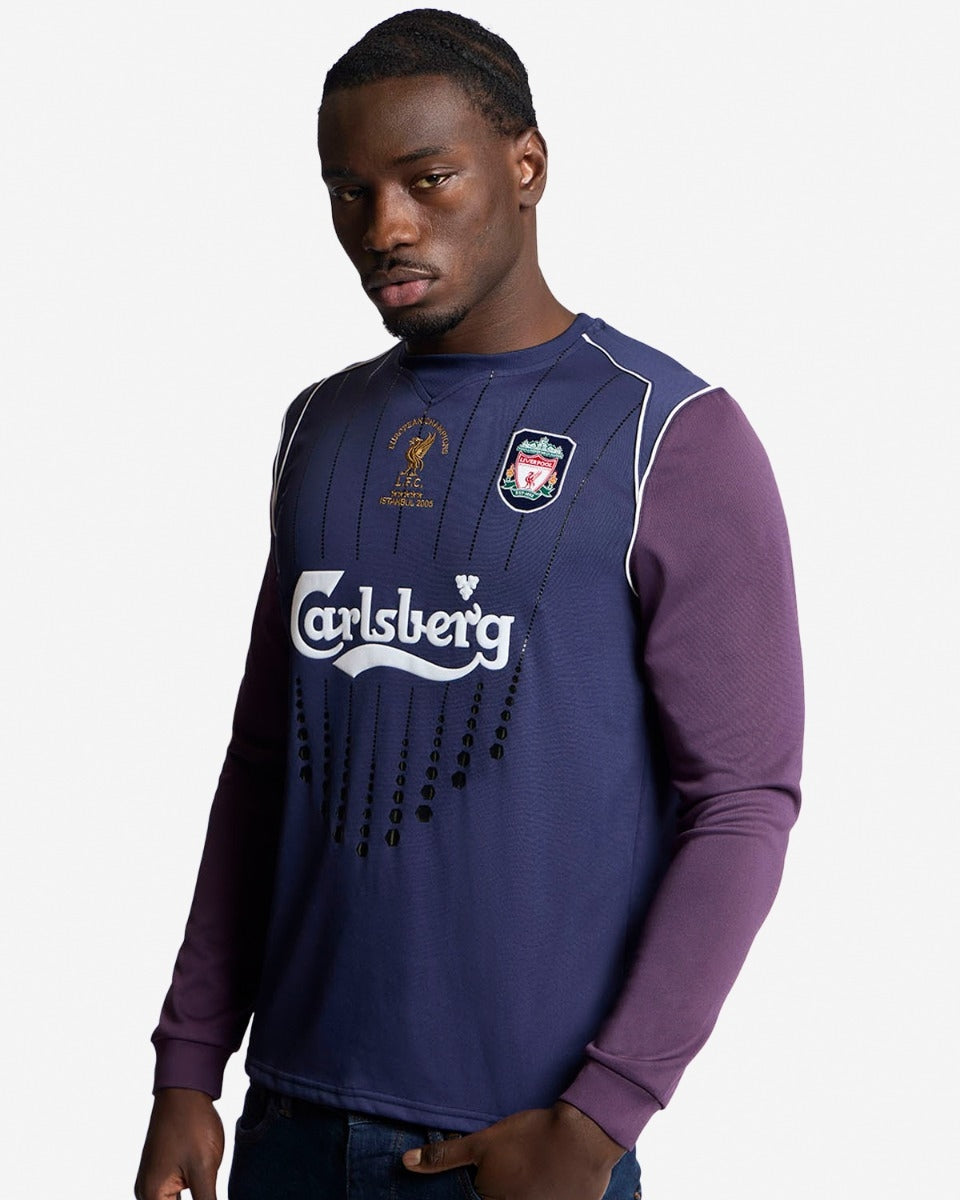 LFC Mens Retro 2005 Istanbul Long Sleeve Goalkeeper Jersey