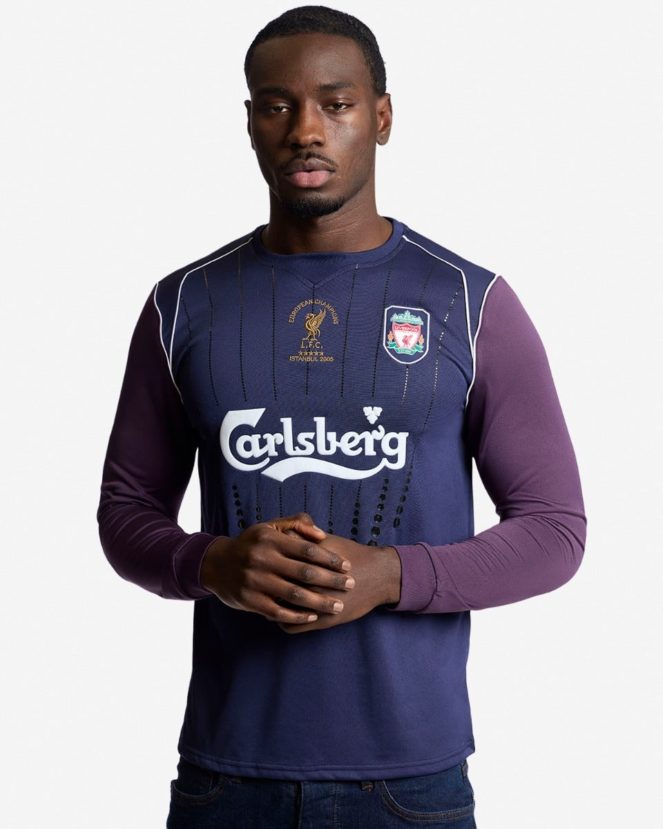 LFC Mens Retro 2005 Istanbul Long Sleeve Goalkeeper Jersey