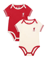 LFC Baby 2Pk Shankly Bodysuits Red
