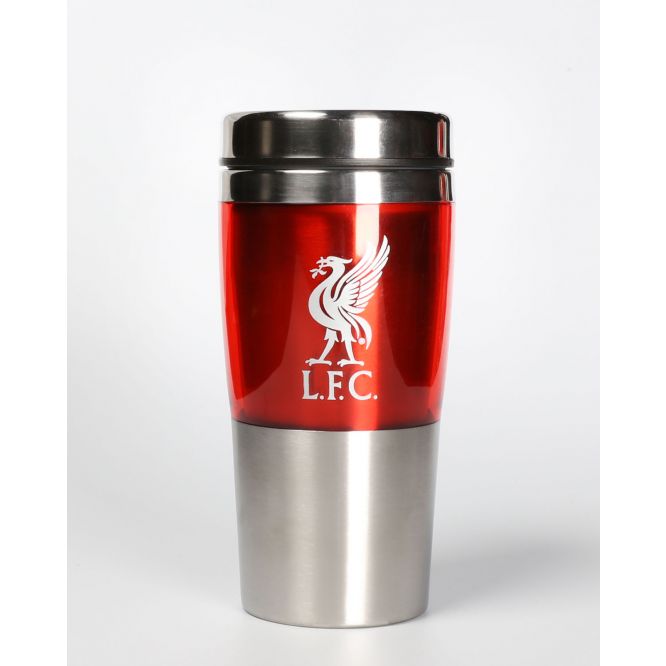 Liverpool FC Stainless Steel Travel Mug Official LFC Store