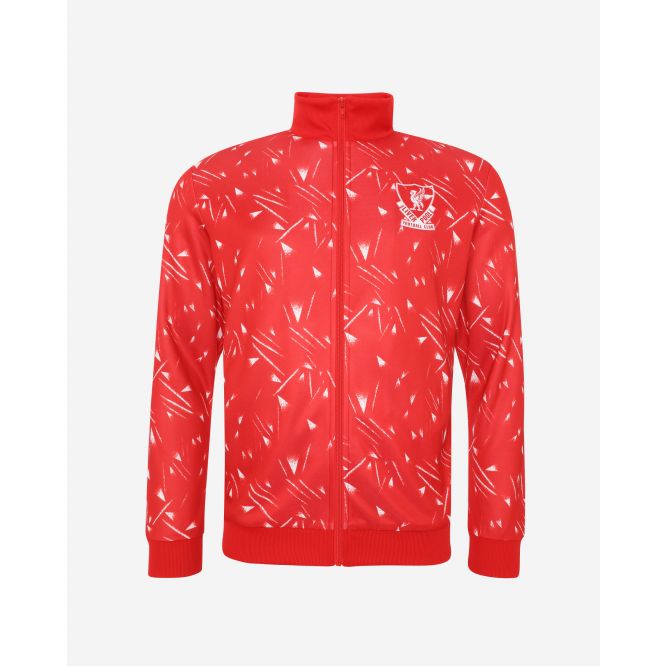 Liverpool FC Adult Retro Candy Track Jacket Official LFC Store
