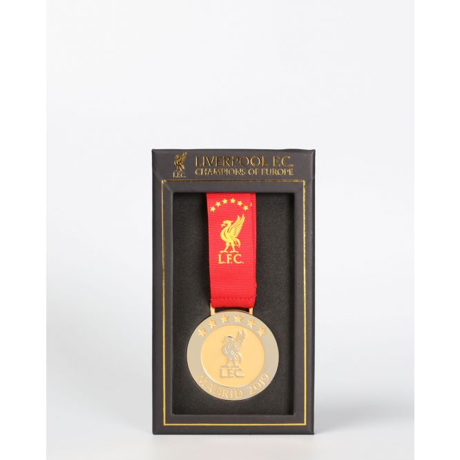 Liverpool FC UCL Madrid 2019 Medal Official LFC Store
