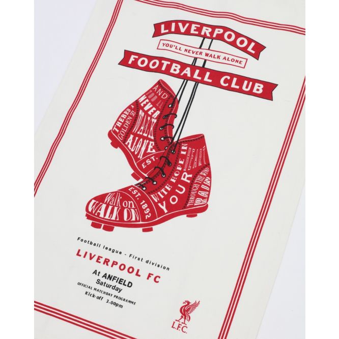 Liverpool FC Tea Towel 2 Pack Official LFC Store
