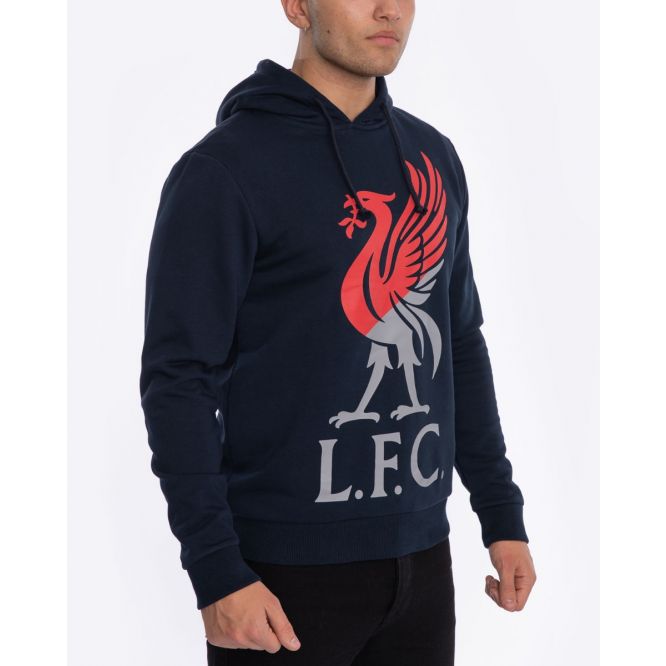 Liverpool FC Mens Navy Liverbird Hoody - The Bootroom Collection