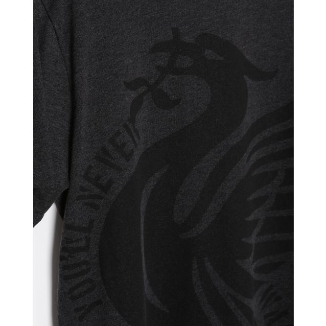 Liverpool FC Mens Charcoal Marl Liverbird YNWA Tee Official LFC Store