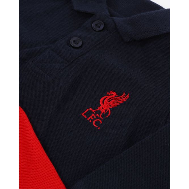 Liverpool FC Baby 2 Pack Red/Navy Polo Official LFC Store