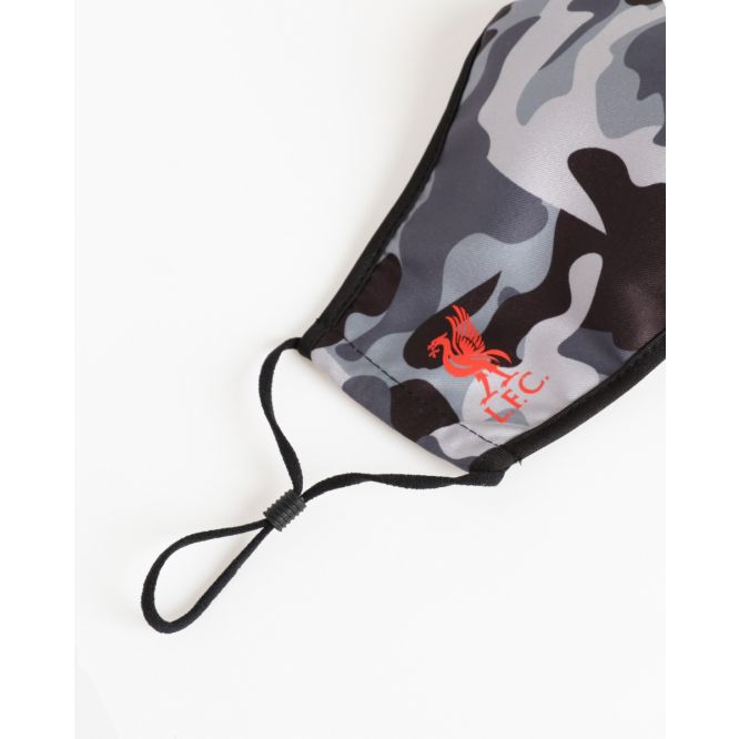 Liverpool FC Youth Camo Face Cover Official LFC Store