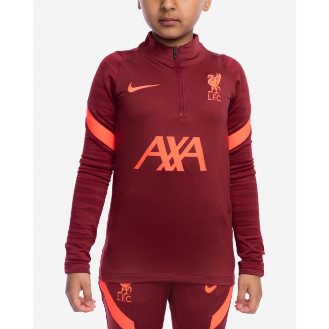 Liverpool FC Nike Junior Red Strike Drill Top Official LFC Store