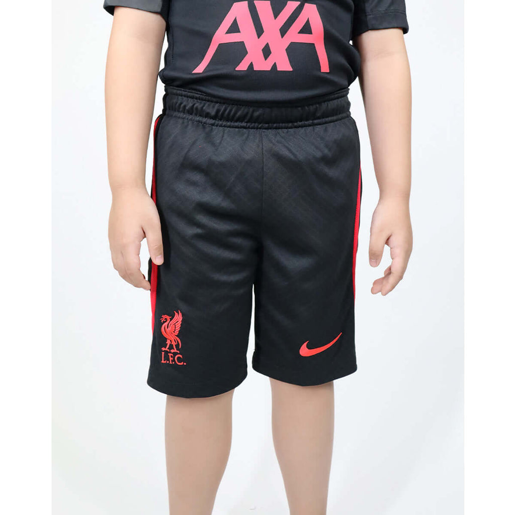 Liverpool FC Nike Junior Strike Shorts Black - LFC RETAIL UAE