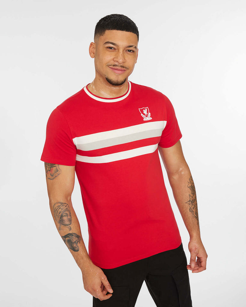 LFC Adults 1989 Home Stripe Tee Official LFC Store