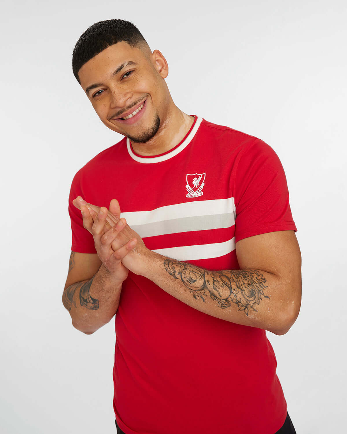LFC Adults 1989 Home Stripe Tee Official LFC Store