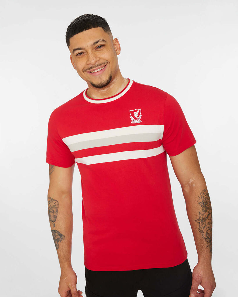LFC Adults 1989 Home Stripe Tee Official LFC Store