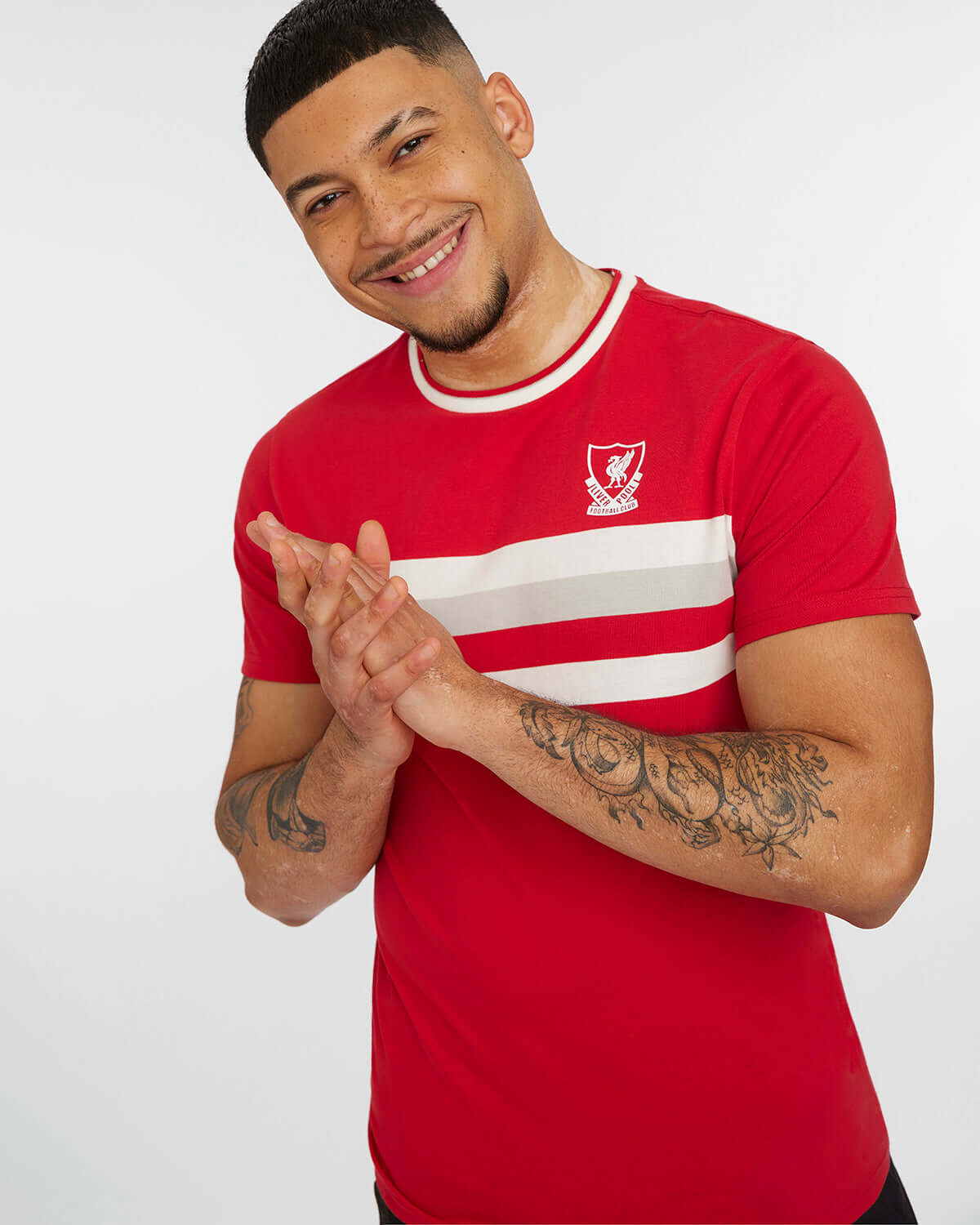 LFC Adults 1989 Home Stripe Tee Official LFC Store