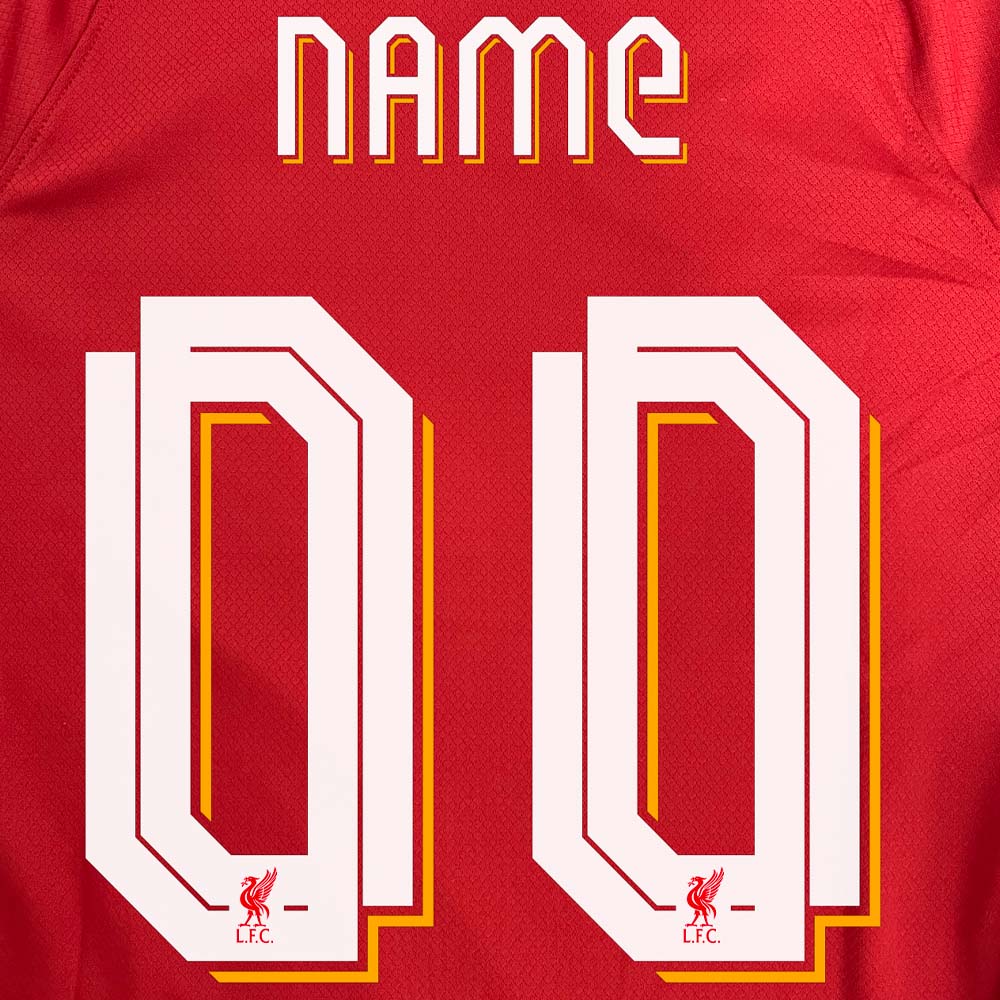 Name and Number Adults Official LFC Store