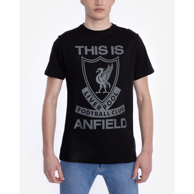 LFC Mens Black This Is Anfield Tee - LFC RETAIL UAE