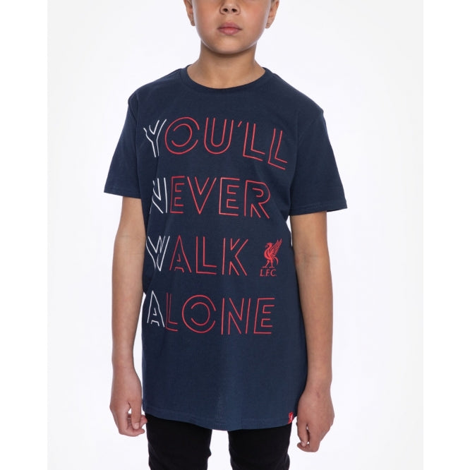 LFC Junior Navy You,ll Never Tee Official LFC Store
