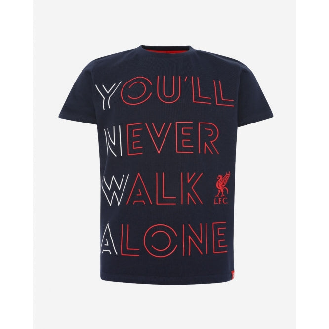 LFC Junior Navy You,ll Never Tee Official LFC Store