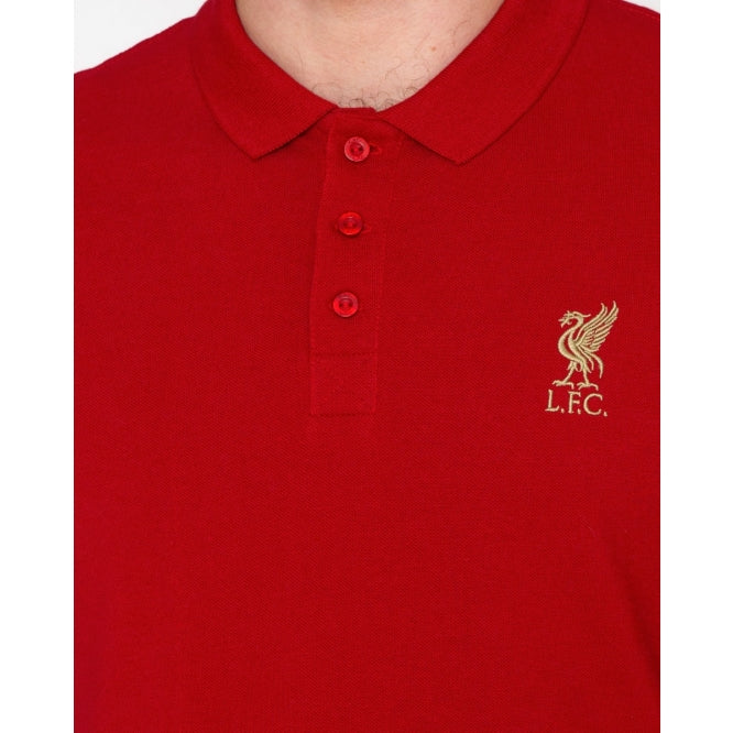 LFC Mens Red Conninsby Polo Official LFC Store