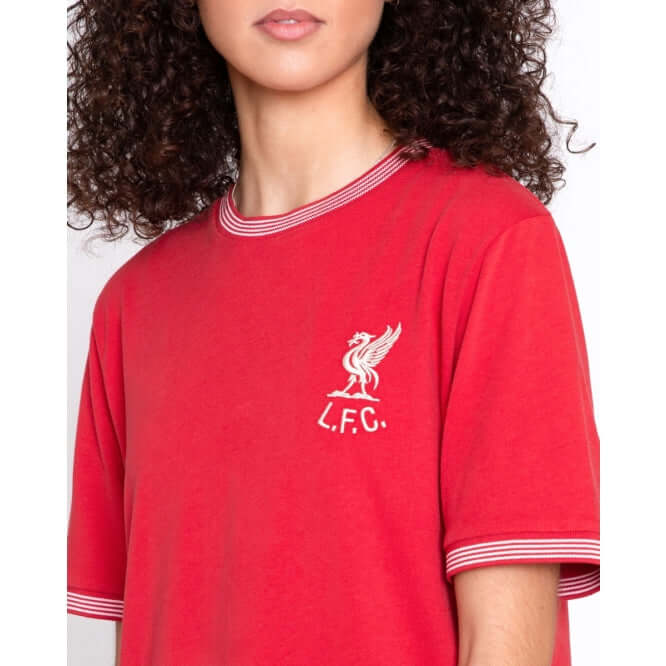 LFC Adults Heritage Red Shankly Tee Official LFC Store