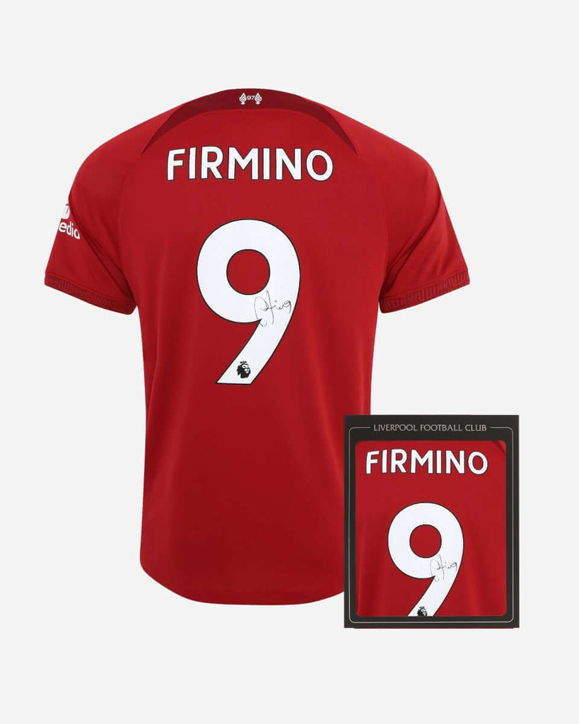 LFC Signed 22-23 Firmino Boxed Shirt Official LFC Store