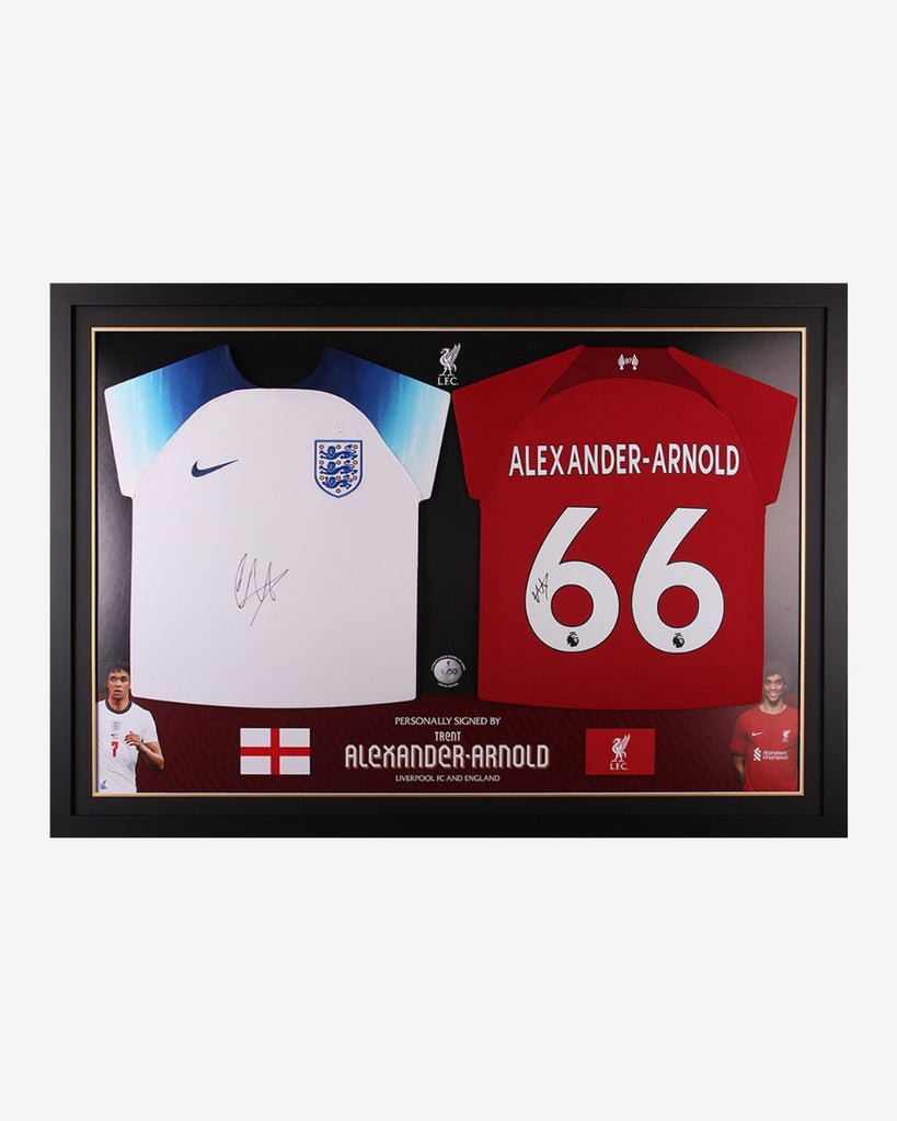 LFC Signed Trent Dual Framed Shirts Official LFC Store