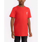LFC Liverbird Junior Embroidered Tee Red Official LFC Store