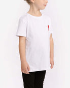 LFC Liverbird Junior Embroidered White Tee Official LFC Store
