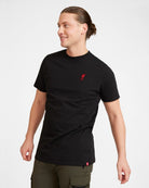 Liverpool FC Mens Black Liverbird Emblem Tee Official LFC Store